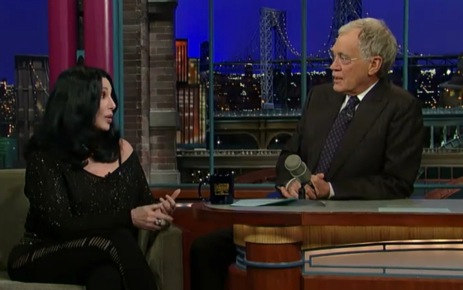 Cher David Letterman