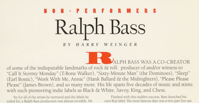 Ralph Bass